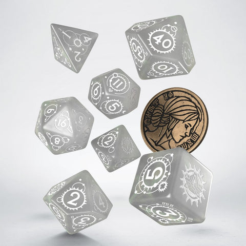 The Witcher Dice Set Ciri The Lady Of Space Time Rpg Games Q-Workshop NEW