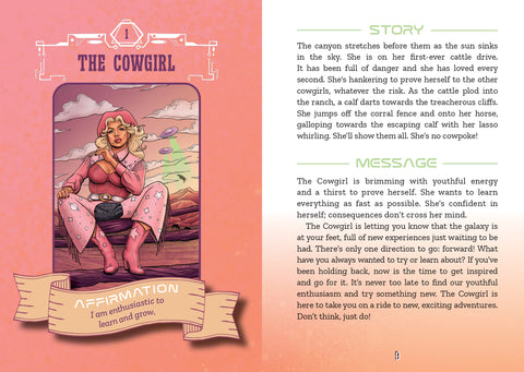 Cowgirls and Aliens Oracle Cards Rockpool