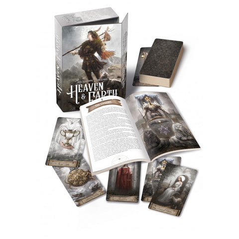 Heaven & Earth Tarot Kit Cards Deck And Book Set Jack Sephiroth Lo Scarabeo NEW