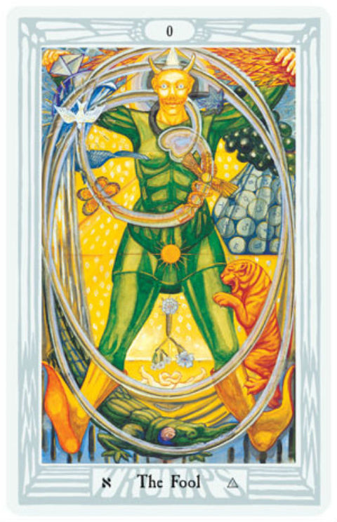 Crowley Thoth Tarot Deck Large Cards Esoteric Telling US Games Systems NEW