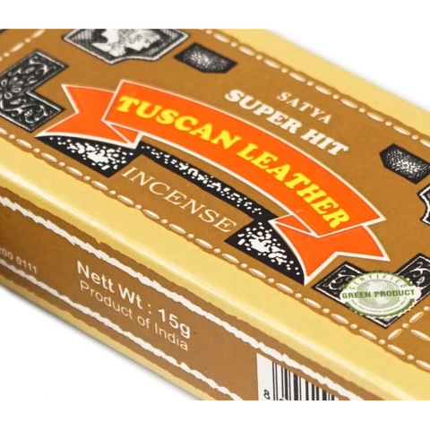 Satya Super Hit - Tuscan Leather Incense