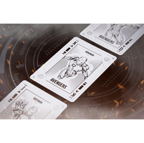 Iron Man: Mk 1 Playing Cards Paper Matte Finish Led Lights Difatta Dif16