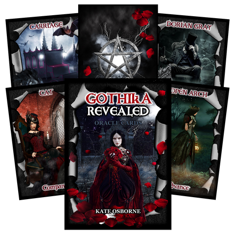 Gothika Revealed Oracle Cards Deck Solarus By Kate Osborne Esoteric Readings NEW