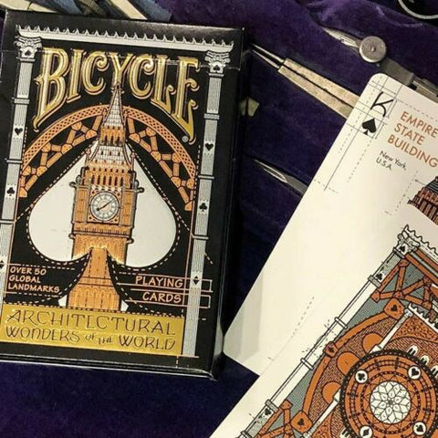 Bicycle Architectural Wonders Of The World Playing Cards Deck Quality 1044948