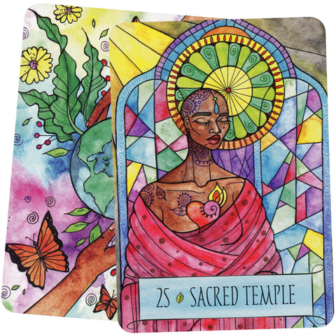 The Earthcraft Oracle Cards Deck And Guidebook Diaz & Anderson Hay House NEW