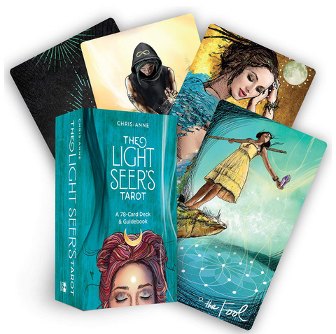 Light Seer'S Tarot Cards Deck And Guidebook Hay House By Chris-Anne Healing NEW