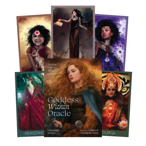 Goddess Within Oracle Cards Deck And Guidebook Healing With The Divine Feminine
