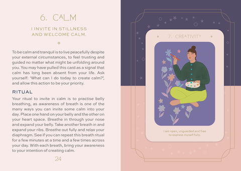 Daily Intentions Oracle Cards Deck Oneself Wisdom Rockpool Publishing RP160