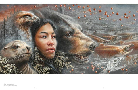 Art & Soul Paintings by Autumn Skye Book Blue Angel