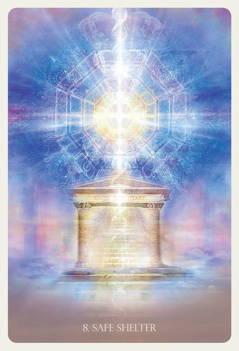 Angelic Lightwork Healing Oracle Magic Cards Deck Blue Angel Alana Fairchild NEW