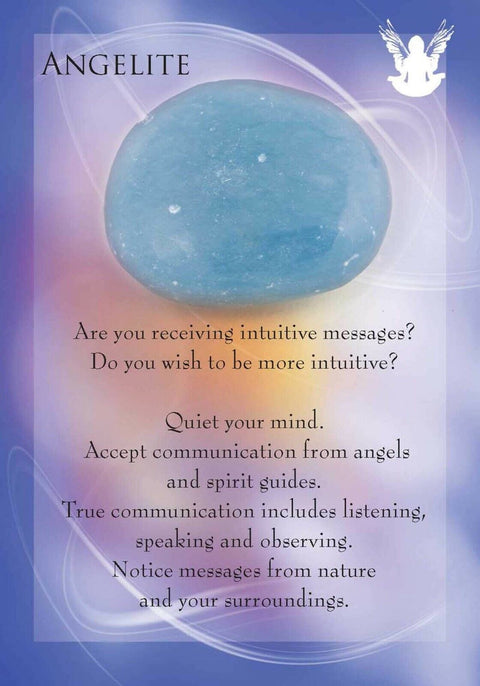Angels & Gemstone Guardians Cards Deck Findhorn Esoteric Fortune Affirmation NEW