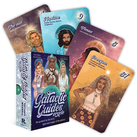 Galactic Guides Oracle Card Deck Rockpool Victoria Maxwell & Ellie Grant Rp177