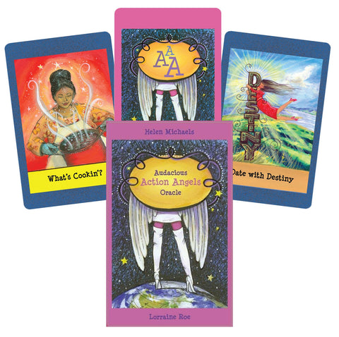 Audacious Action Angels Oracle Card Deck Schiffer Publishing Lorraine Roe NEW