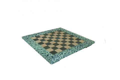 Italfama Gold & Silver Plated Metal Chess Set, Wood/Faux Leather Board, Italian