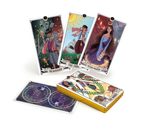AUSET GYPSY TAROT CARDS DECK SCHIFFER PUBLISHING JAMES JACOB PIERRI HEATHER NEW