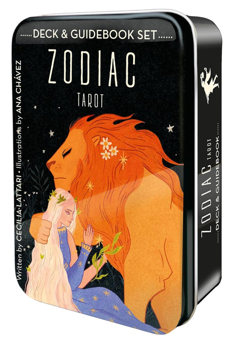 Zodiac Tarot Cards Deck & Booklet In A Tin Esoteric US Games Systems