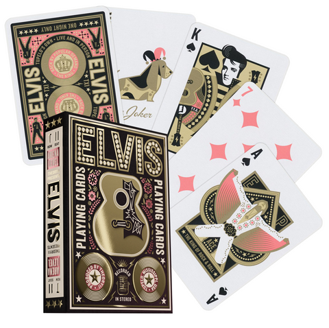 Elvis Playing Cards Deck Theory 11 Premium Made In USA King Of Rock & Roll