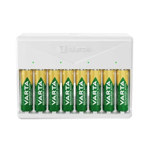 Varta Multi Charger 57659 Up To 8 Aa Aaa Nimh 1600 Mah Without Batteries NEW