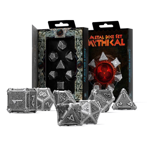 Metal Mythical Dice Set Epic Stories Mythic Age Playing Games Q-Workshop NEW