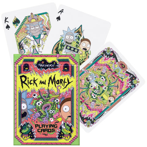 Rick And Morty Playing Cards Deck Premium Theory 11 Magic Tricks USpcc T1182