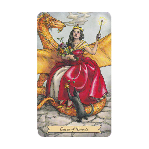 Everyday Witch Tarot Mini Cards Deck Llewellyn Deborah Blake Elisabeth Alba NEW
