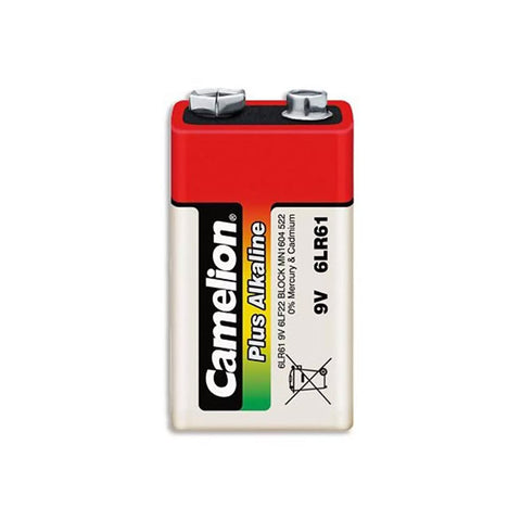 Camelion 9V Plus Alkaline Battery 6F22 Long Life 700Mah 06 NEW