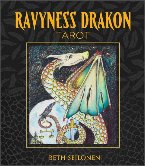 Ravyness Drakon Tarot Cards Deck Schiffer Publishing Esoteric Beth Seilonen NEW
