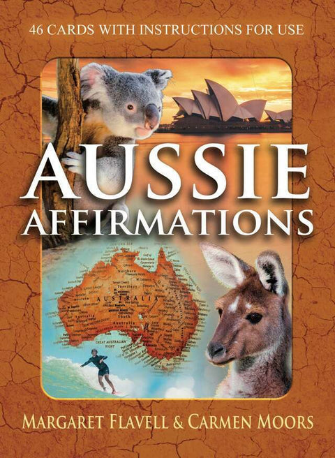 Aussie Affirmations Oracle Cards Deck Animal Dreaming Publishing 46 Cards NEW