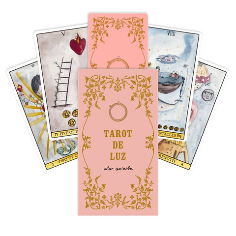 Tarot De Luz Cards Deck Fournier Esoteric Fortune Telling Aitor Saraiba