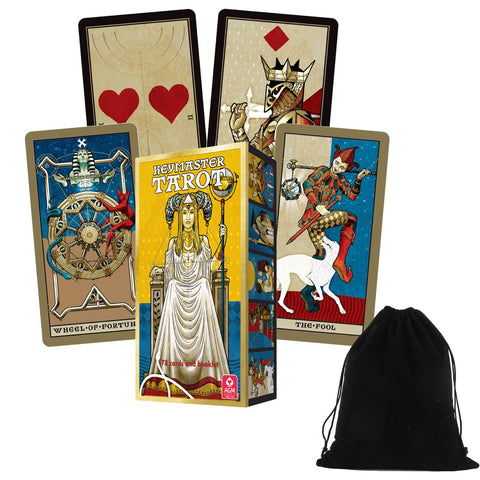 Keymaster Tarot English Edition Cards Deck Agm Urania Esoteric Telling With Bag