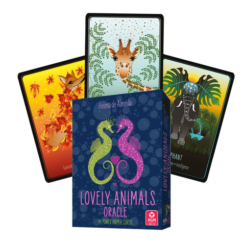 Lovely Animals Oracle Deck Agm Urania By Helena De Almeida 44 Cards Esoteric