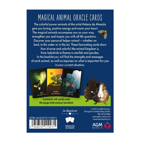 Lovely Animals Oracle Deck Agm Urania By Helena De Almeida 44 Cards Esoteric