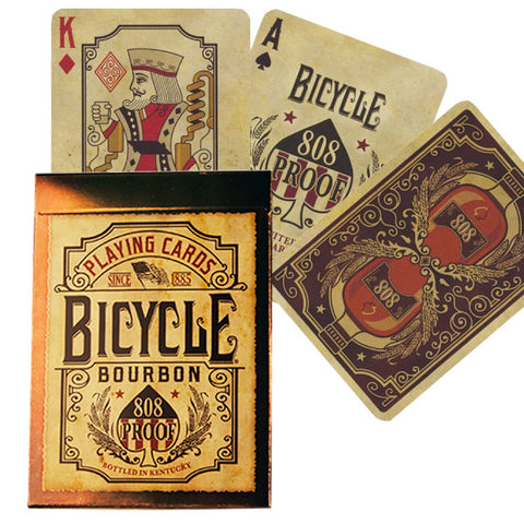 Bicycle Bourbon 808 Proof Playing Cards Deck Kentucky Whiskey Made In USA