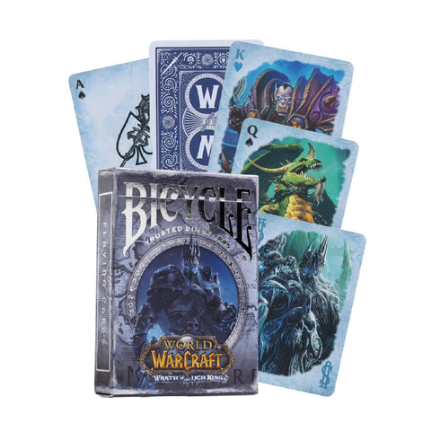 Bicycle World Of Warcraft Wrath Wlk Playing Cards Deck Poker Size Uspcc