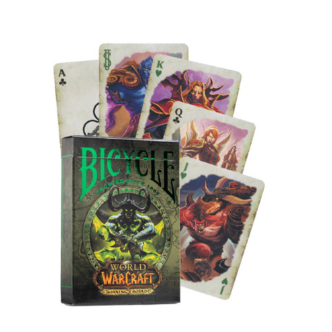 Bicycle World Of Warcraft Wrath Tbc Playing Cards Deck Poker Size USpcc