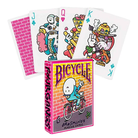 Bicycle Brosminds Four Gangs Playing Cards Deck Magic Tricks Poker