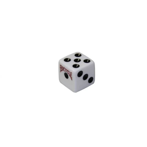 Bicycle 5 Dice Set Games Playing Dices Accessories Casino White Dice Logo