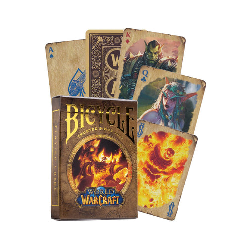 Bicycle World Of Warcraft Wrath Wlk Playing Cards Deck Poker Size USpcc