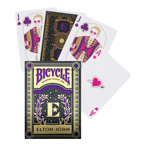 Bicycle Elton John Playing Cards Deck Poker Size Rocket Man Quality