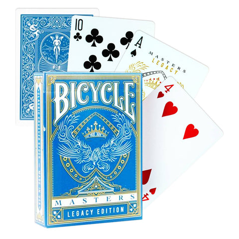Bicycle Masters Legacy Blue Playing Cards Limited Magic Tricks Rider Back