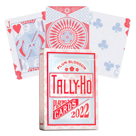 Tally-Ho Plum Blossom Bicycle Playing Cards Deck Magic Tricks High Quality