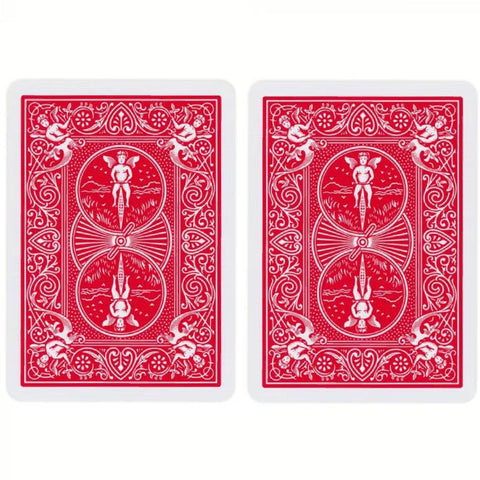 Bicycle Rider Back Double Back Playing Cards (Red)