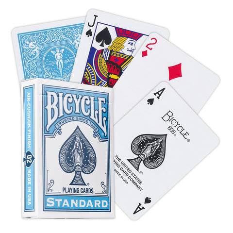 Bicycle Color Series #2 Breeze Playing Cards Deck Light Blue Poker Size