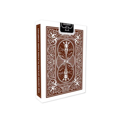 Bicycle Rider Back Brown Playing Cards Deck Magic Tricks Poker Made In USA