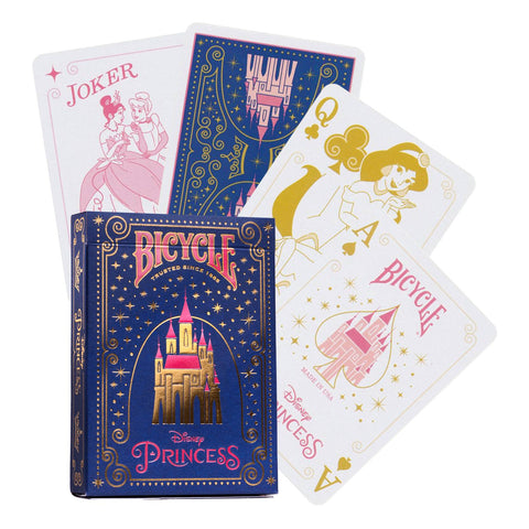 Bicycle Disney Princess Navy Playing Cards Deck Poker Size Made In USA