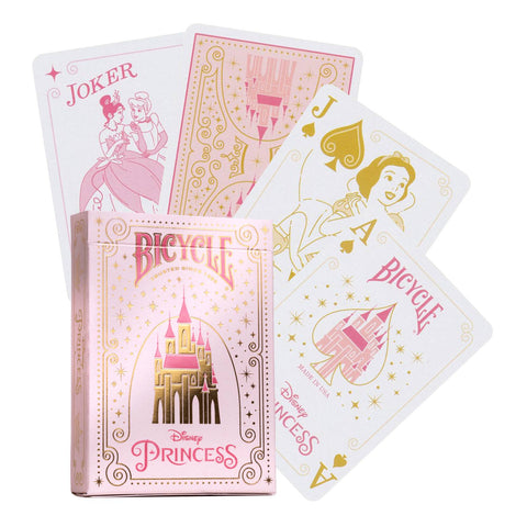 Bicycle Disney Princess Pink Playing Cards Deck Poker Size Made In USA