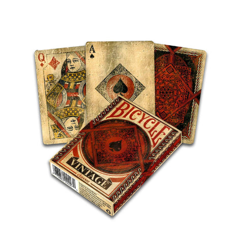 Bicycle Vintage Classic Playing Cards Deck Made In USa Original Aged Look