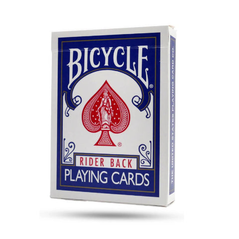 Bicycle Rider Blue Double Back Magic Tricks Playing Cards Deck USPCC