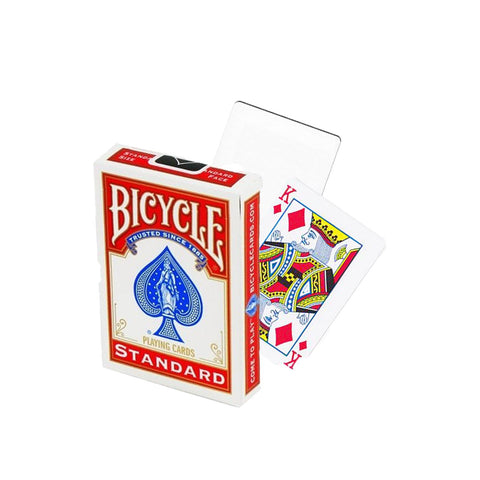 Bicycle Blank Back Standard Face Red White Magic Tricks Cards Deck USpcc