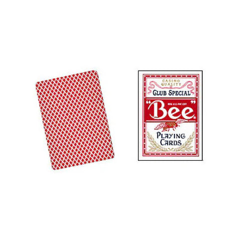 Bee Standard Index Red Playing Cards Bicycle Magic Tricks Casino USpcc
